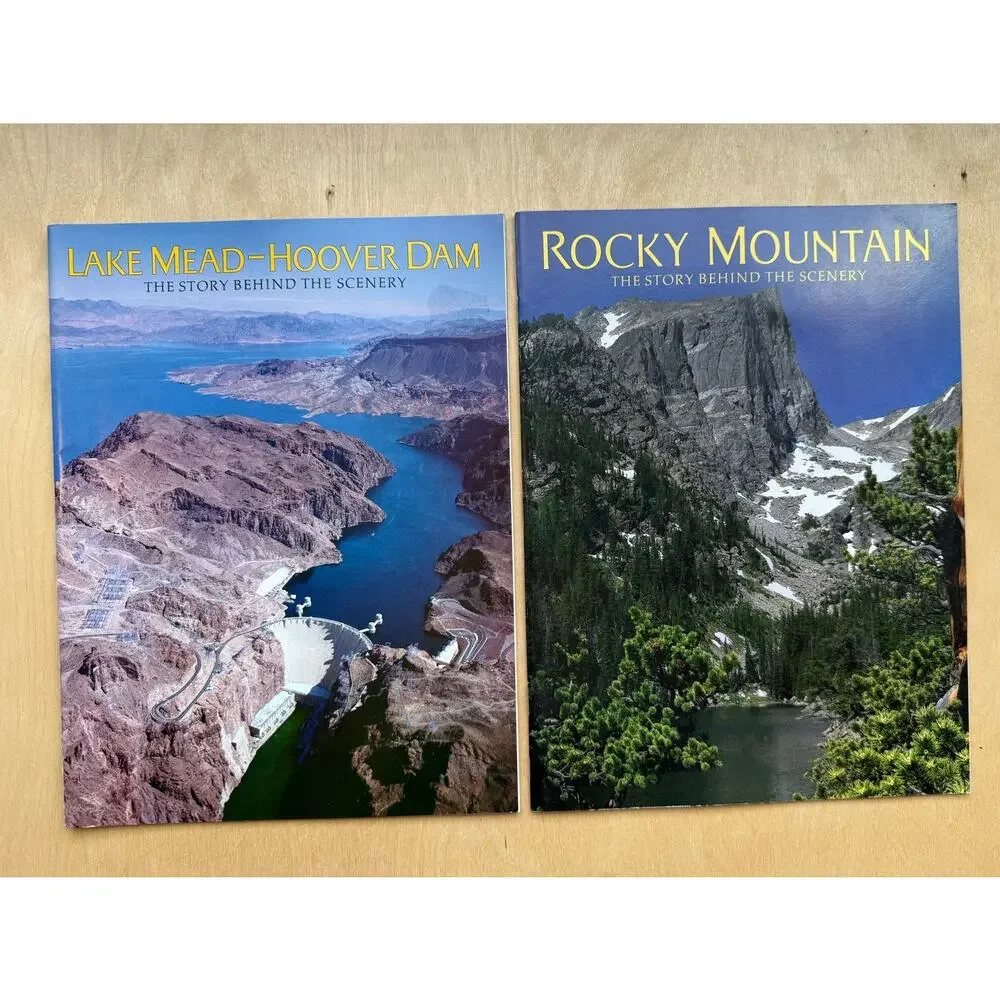 Lot of 7 The Story Behind the Scenery Series Paperbacks 1980s American West
